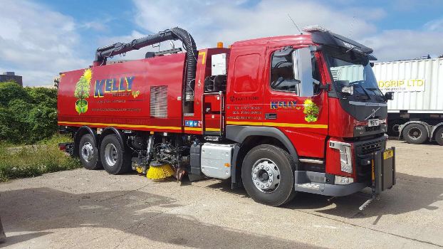 Kelly Plant Hire Sweeper Truck